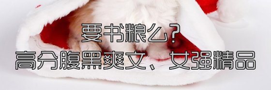 要書糧麼？高分腹黑爽文、女強精品